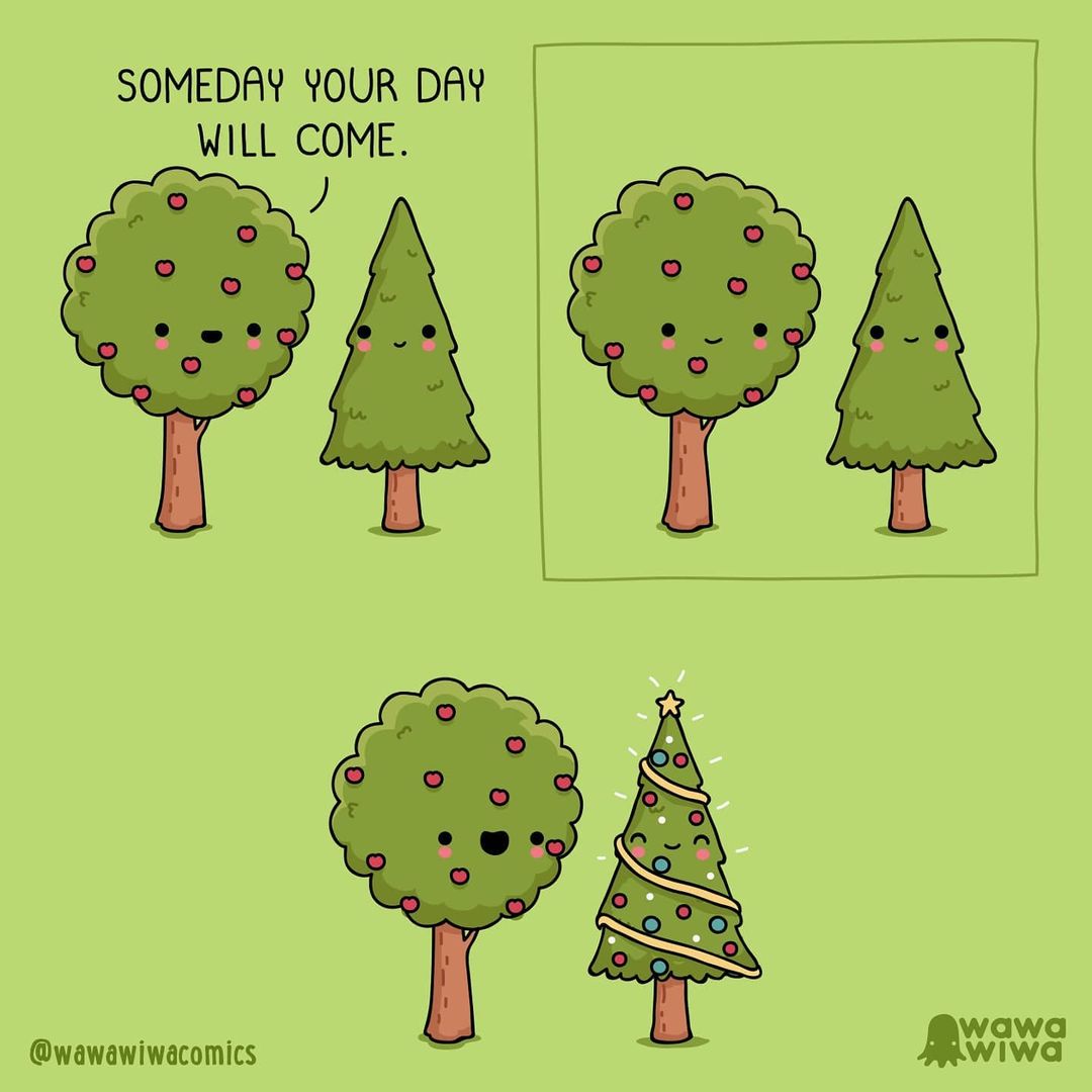 comic about trees talking