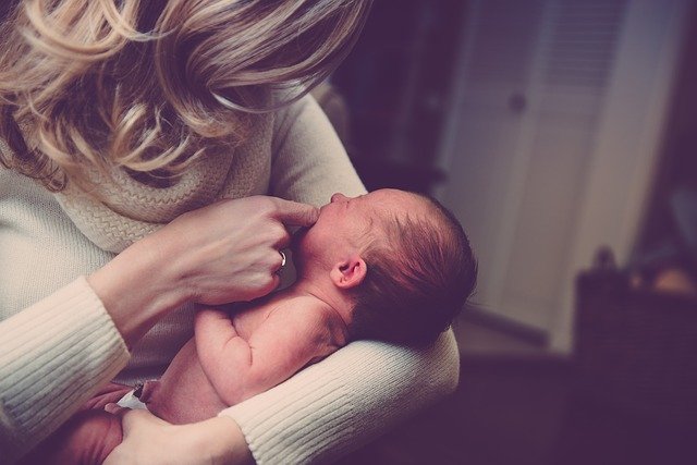 mother with her child