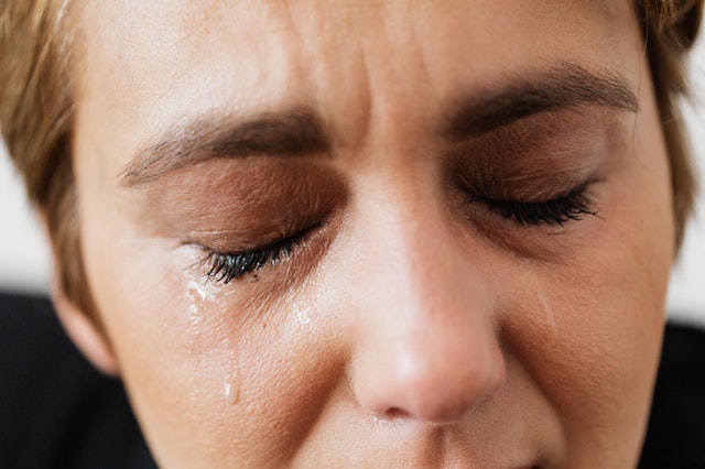 crying woman